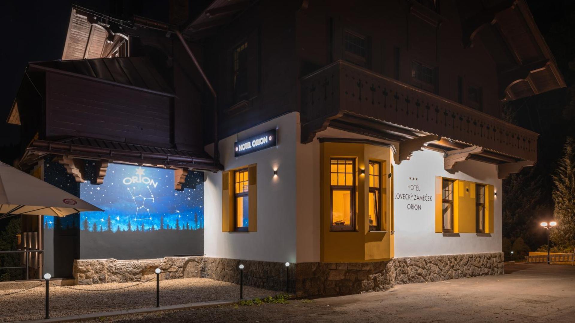Hotel Orionka Reichenberg Exterior foto
